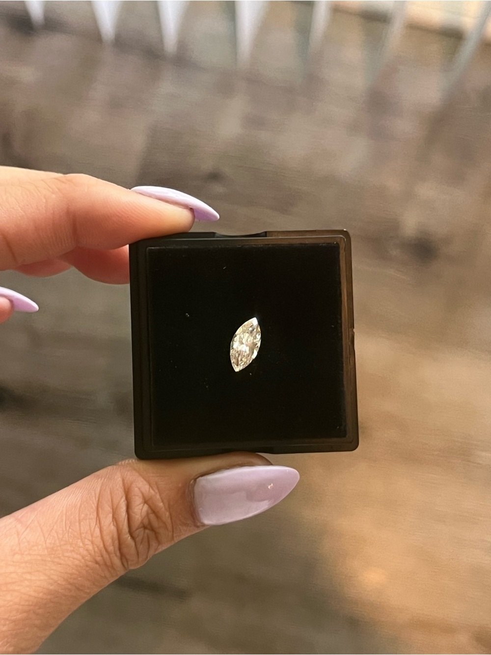 1 carat marquise lab grown - Picture 2 of 2